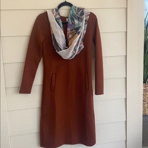 Vintage Dress with non-vintage scarf included